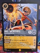 Lorcana Wilds Unknown Mrs. Incredible  195/204 Legendary Non Foil
