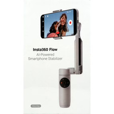 Insta360 Flow AI Gimbal Stabilizer Smartphone White Barely Used Excellent Condit