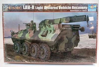TRUMPETER USMC LAV-R Light Armored Vehicle Recovery 1:35 Scale Model **SEALED**
