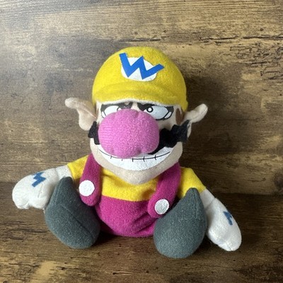 Vintage 1997 Wario Bean Bag Plush Doll 6