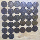Collection of Lincoln Cents (32)all different Wheatbacks 1940-1958 not inclusive