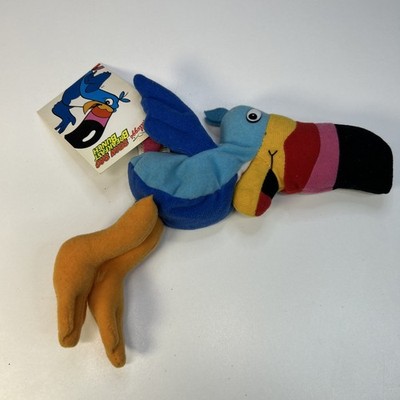 Brand New Kellogg's Toucan Sam Breakfast Bean Bag Bunch Plush 1997 Toy with Tag 