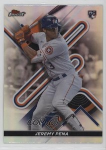 2022 Topps Finest Refractor Jeremy Pena #9 Rookie RC