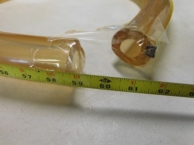 Tygon S3 E-3603 Tubing 2.00'' OD x 1.00'' ID x 1/2'' Wall x 5 Feet, Vacuum, Process