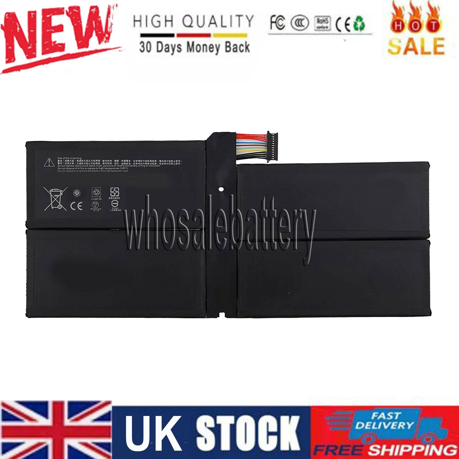 G3HTA061H battery for Microsoft Surface Pro 7, Surface Pro 7 1866 DYNM03 Bateria