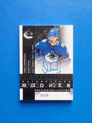 Vasily Podkolzin Super Rookie Autogramm Premier Collection Limit /15 - 15/15!