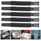 5PCS Caravan Waste Water Drain Pipes 33-73cm Flexible Caravan  Kitchen Bathroom