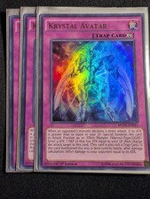 Yugioh - 3x Krystal Avatar MVP1-EN011 1st Edition Ultra Rare NM