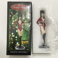 Elvira Mistress Of The Dark Scary Xmas Holiday Ornament Tweeterhead New Open Box