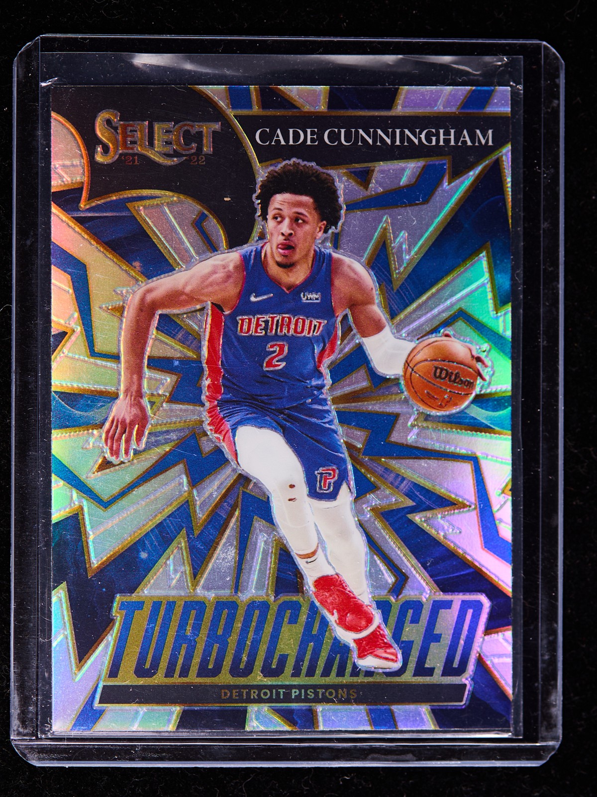 Cade Cunningham RC 2021-22 Panini Select Basketball Turbo Charged Silver [jm97