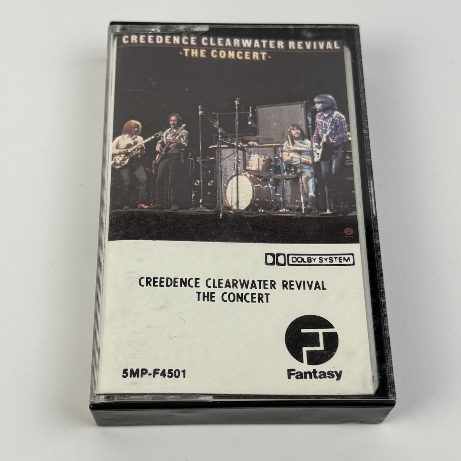 CREEDENCE CLEARWATER REVIVAL THE CONCERT CASSETTE COLUMBIA RECORD CLUB TESTED