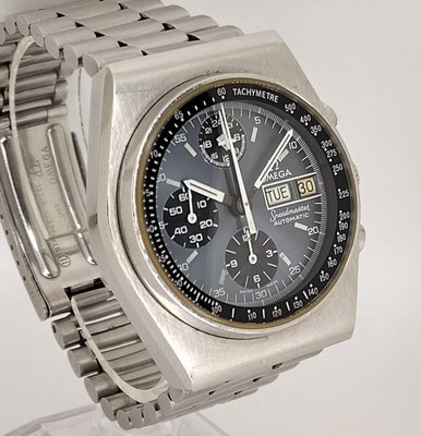 OMEGA Speedmaster Mark 4.5 Blue sunburst dial 176.0015 fully serviced unpolished