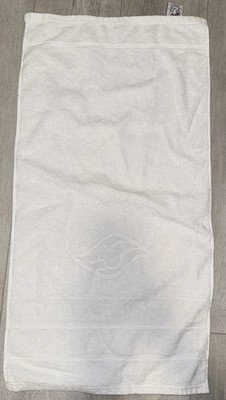 Disney Cruise Line Mickey Waves Logo Hand Towel Towel White 29x16 DCL Set Of 2