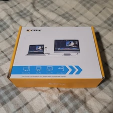 Kceve Kvm Switch 2 Port Dual Model KC-Kvm202AS Usb3.0 Hdmi Kvm Dual Display New