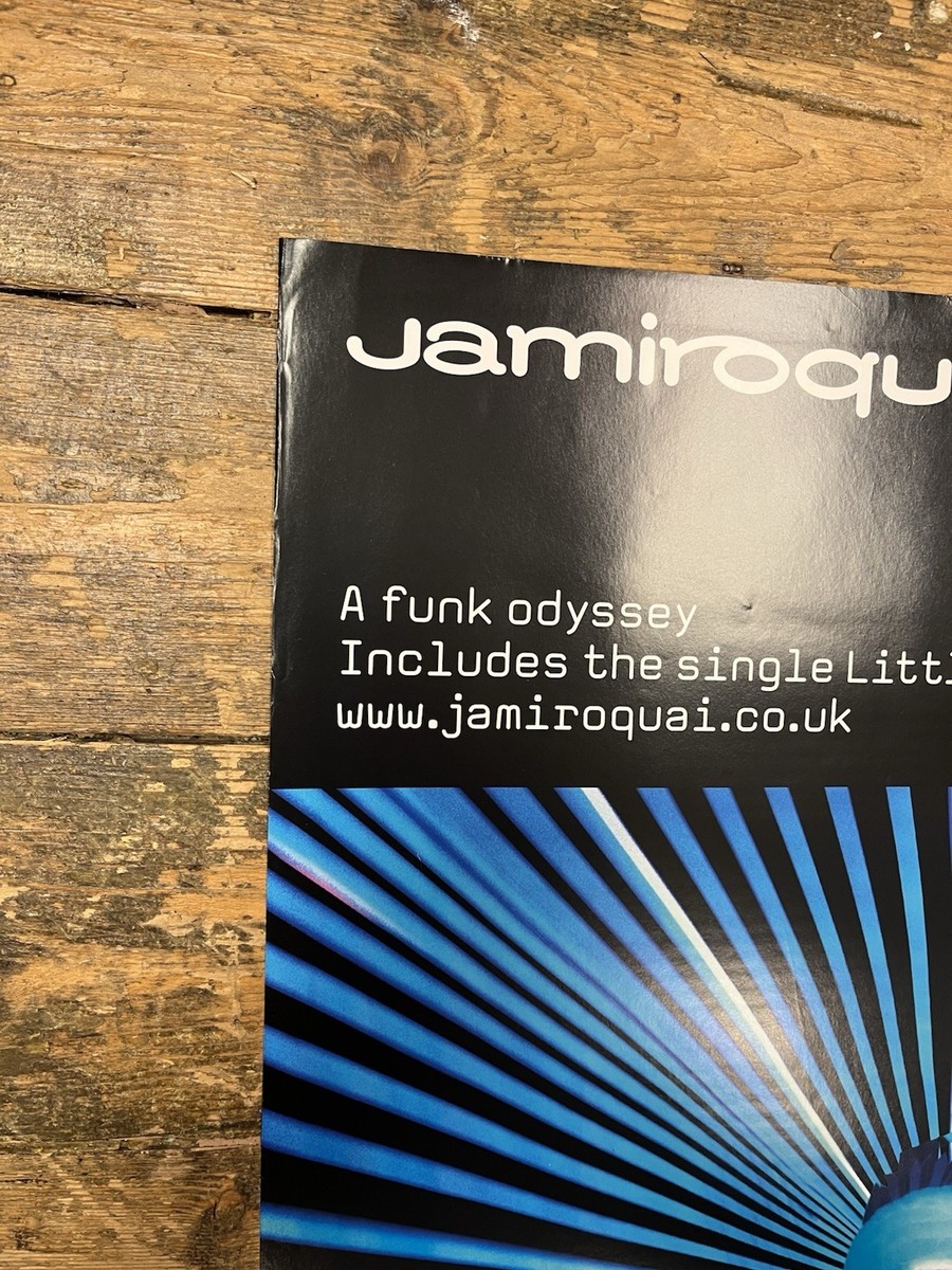 Vintage Rare Jamiroquai A Funk Odyssey Promotional Poster original
