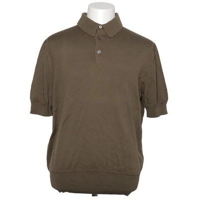 Tom Ford, Poloshirt, Größe: 56, Grün, Baumwolle, Einfarbig, Feinstrick #i3M
