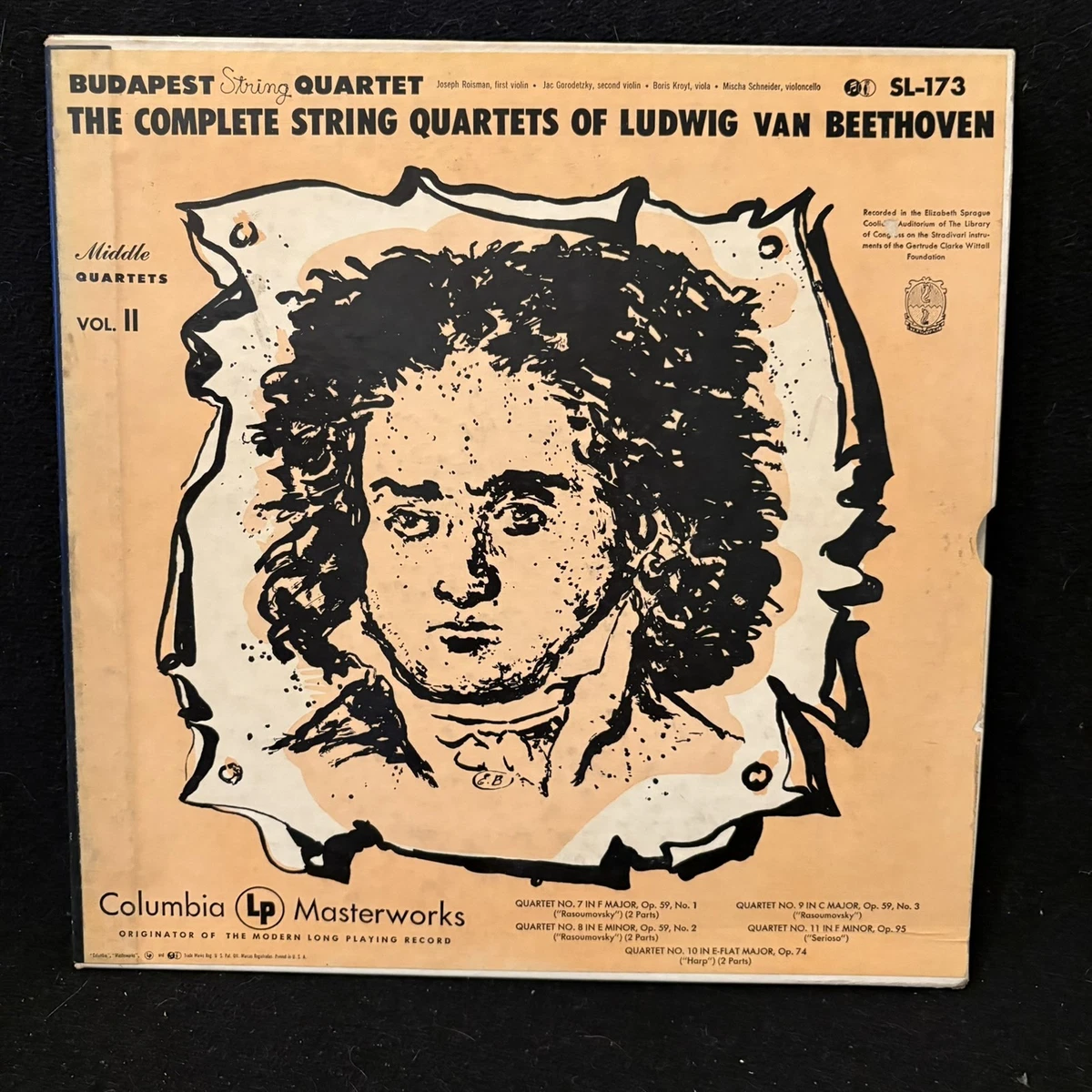 Beethoven Complete String Quartets In Vinyl Records for sale | eBay