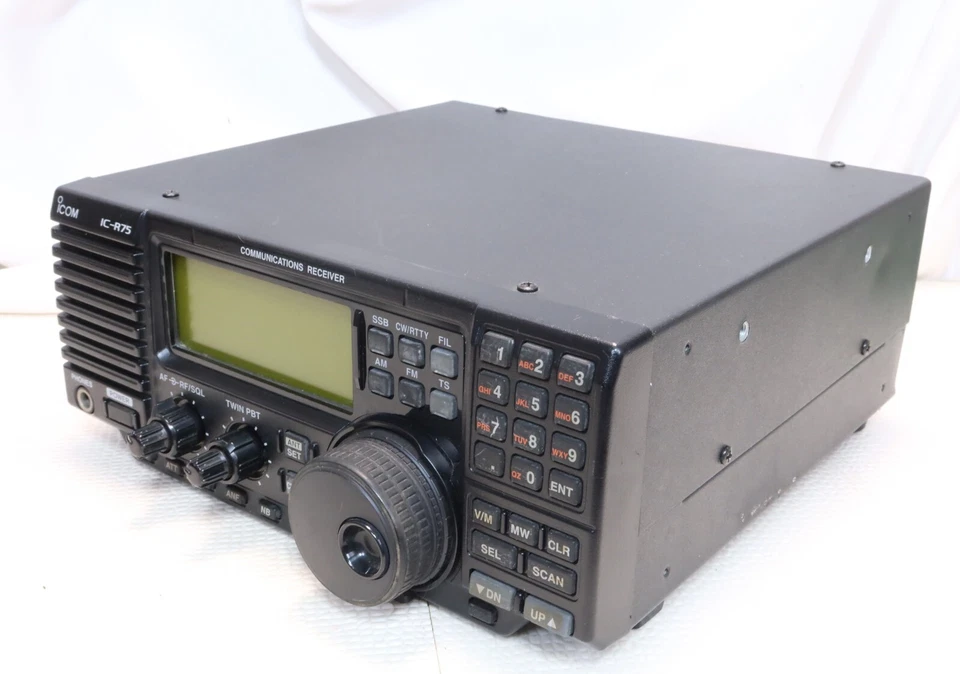 ICOM IC-R75 HF/50MHz ALL MODE Receiver - Image 4 of 4