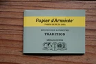 Set of 10 Genuine Papier d'Arménie Natural Deodorizing Paper, Triple Notebook
