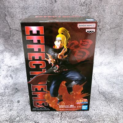 Naruto Shippuden Deidara EFFECTREME BANPRESTO Japan Sealed