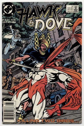 21 Hawk & Dove #2,3,4,5,6,7,8,9,10,11,12,13,14,15,16,19,23,26,27,28 & Annual #2 - Picture 4 of 24