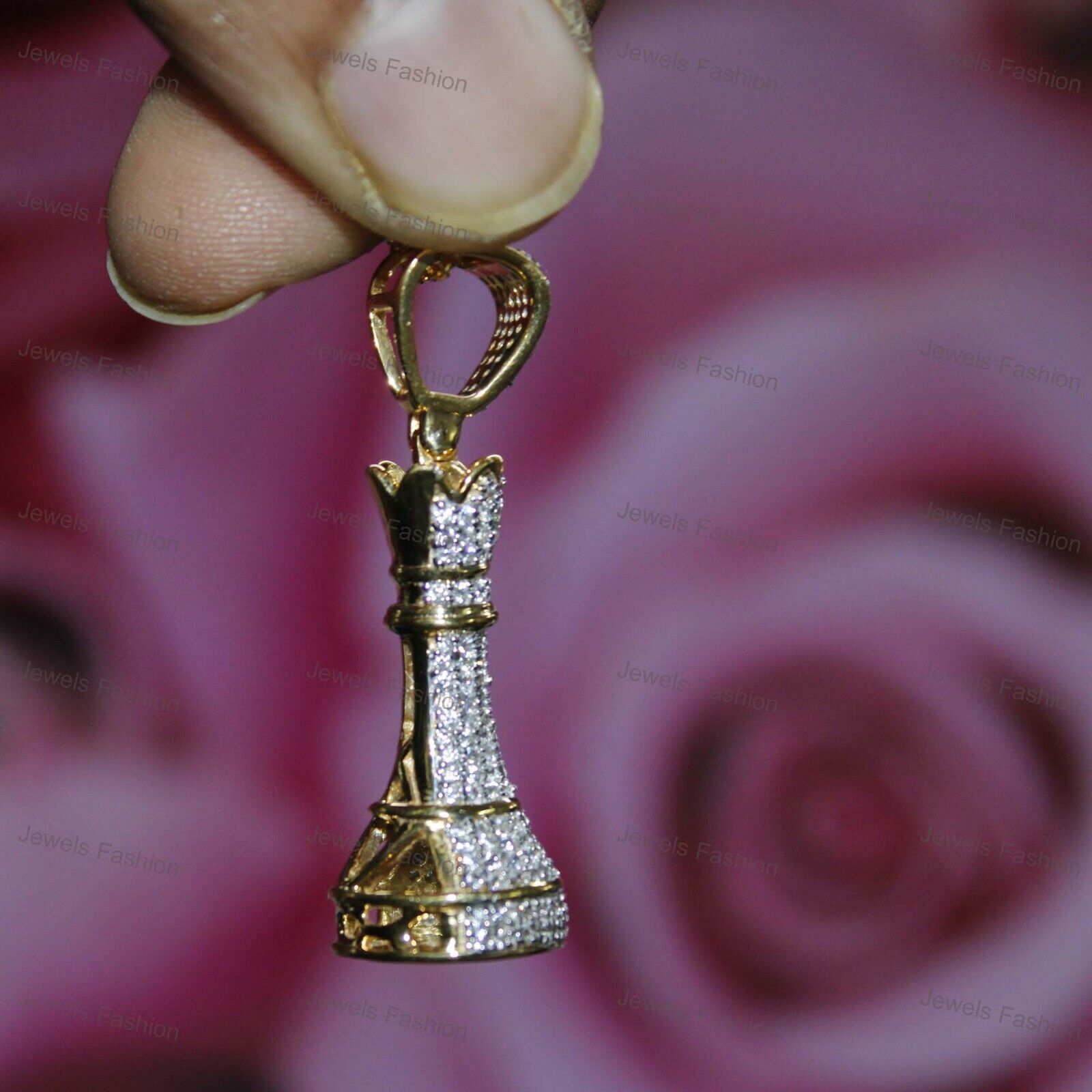 Queen Chess Piece 24K Gold