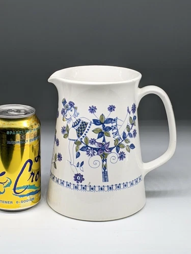 FIGGJO FLINT Lotte Turi Design Pitcher Lotte Pattern Norway Vintage Mid Century