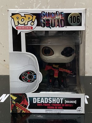 Funko Pop! Deadshot (masked) #106 Vinyl Figure | eBay