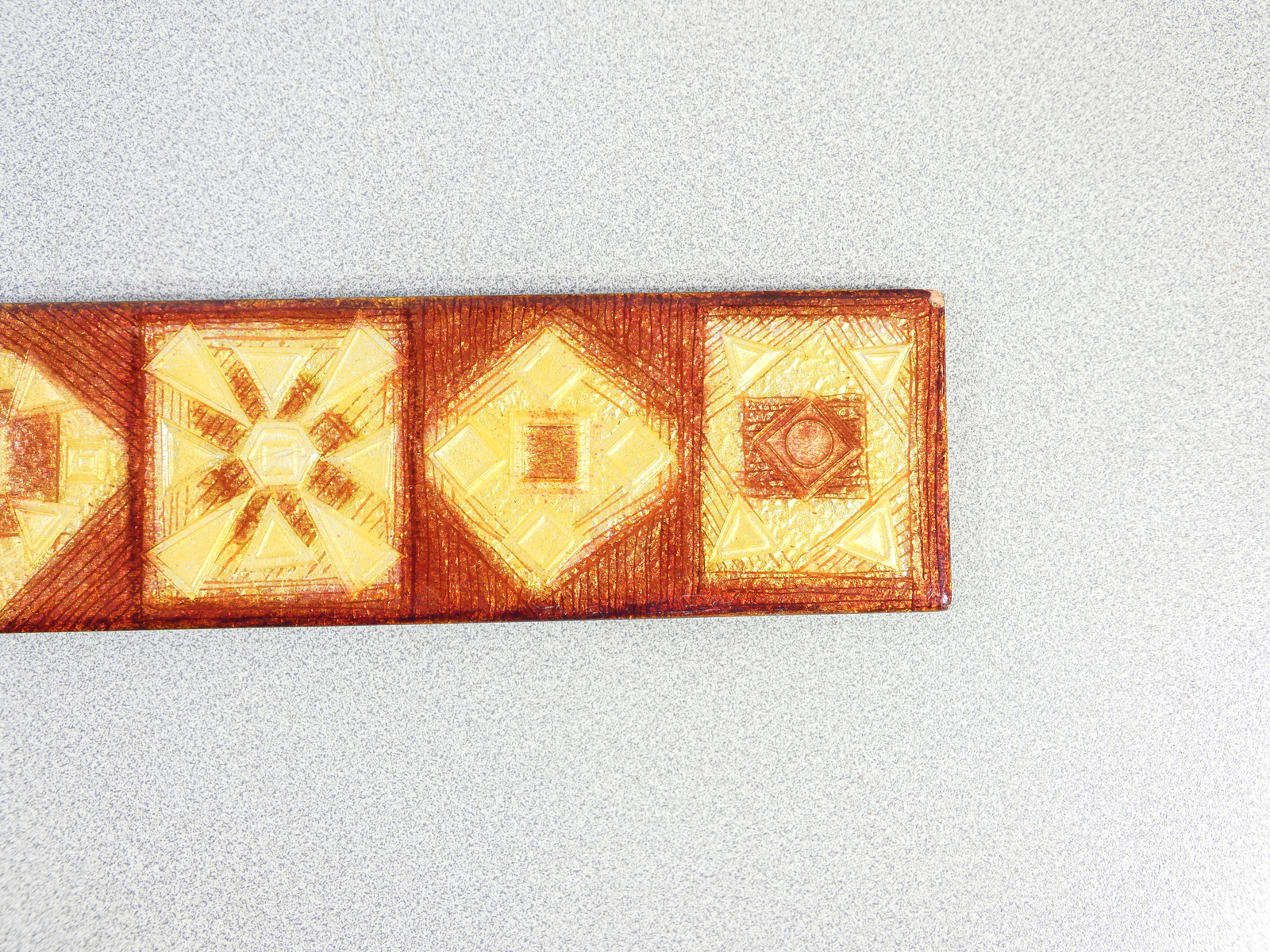 ⚜️ Enamelled Copper Sculpture From The 1980S Era Paperweight Decorative Object