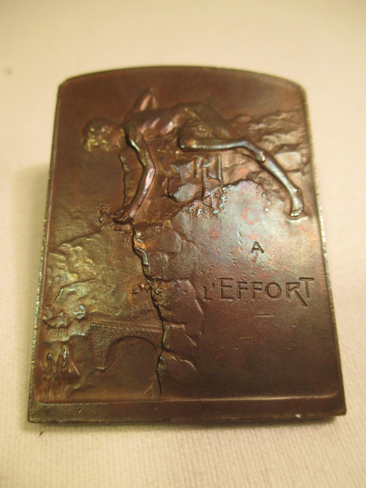 1908 Florett Escrime Sport Médaille 2E Prix France Fleuret
