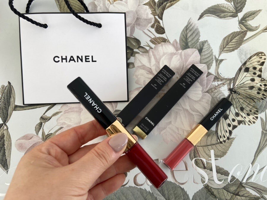 CHANEL LE ROUGE DUO ULTRA TENUE Tint&Gloss #40 #47 | eBay