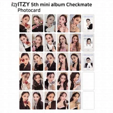 ITZY 5th Mini Album Checkmate Official Photocard Clear Card Special Card KPOP