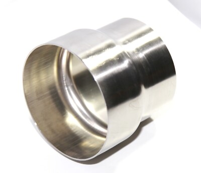 Stainless Steel 4''-3.5 Catback Exhaust System Header Pipe Cat Piping Reducer