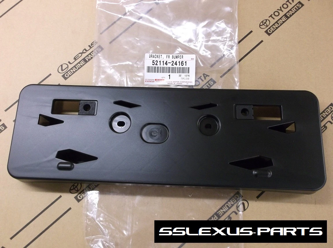 Lexus oem license plate frame deals