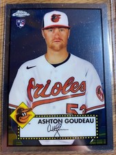 Ashton Goudeau #118 Refractor 2021 Topps Chrome (RC) Baseball Card