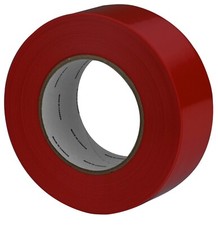 STADEA 2" x 60 Yards Red Stucco Tape UV Resistant Waterproof Polyethylene Tape