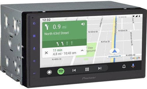 Pioneer 2DIN Car Stereo AM/FM Radio w/CarPlay For 2014-2017 Chevy Silverado 1500 - Afbeelding 3 van 5