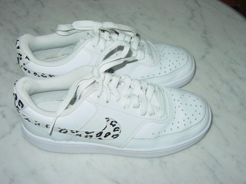 2022 Nike Womens Court Vision "Leopard" DD9665-100 Low Shoes! Size 6.5 - Picture 2 of 14
