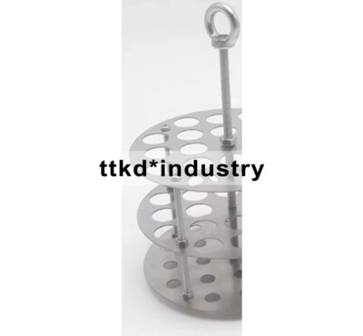 Round tube racks,Hole diameter 21mm 20 holes Diameter 150mm with carry handle