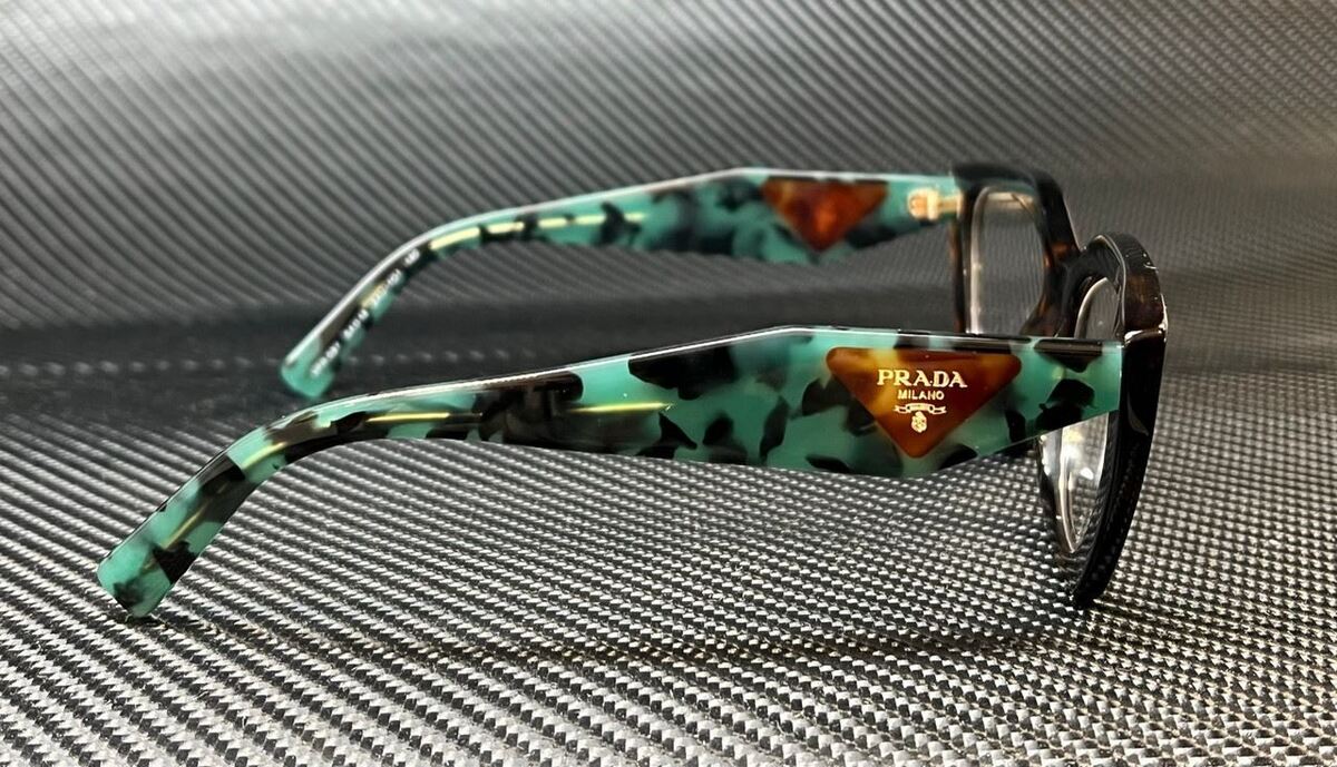 PRADA PR 09YV 2AU1O1 Brown Havana Women's 54 mm Eyeglasses PRADA PR 09YV 2AU1O1 Brown Havana Women's 54 mm Eyeglasses