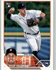 2023 Topps Ryan Kreidler Rookie #356 RC Detroit Tigers