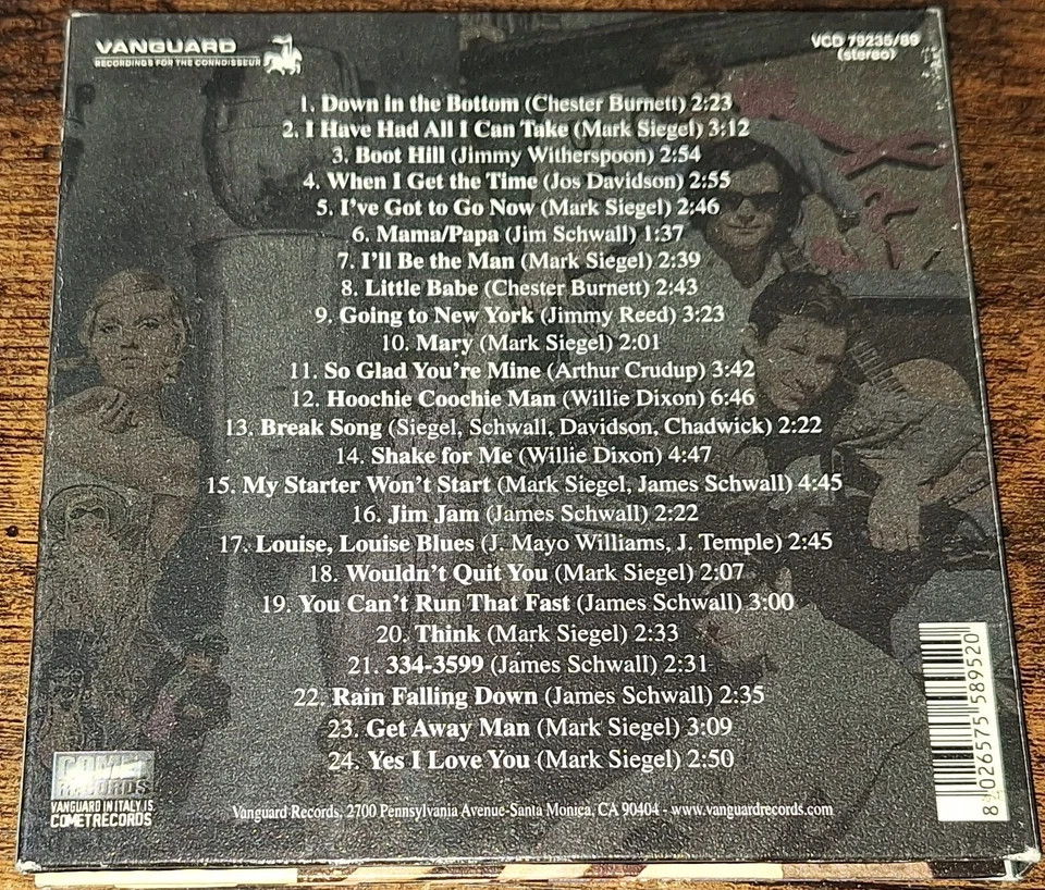 THE SIEGEL-SCHWALL BAND - THE SIEGEL-SCHWALL BAND / SHAKE!  rem. DigiBook CD - Bild 3 von 3