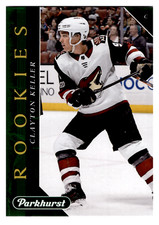 2017-18 Parkhurst Rookies Preview Clayton Keller #PR-1 Arizona Coyotes