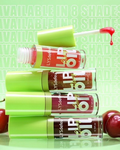 4 Colors Lip Oil Lip GlazeHydrating Tinted Plumping Lip GlossFat Lip Oil Drip... - Picture 7 of 8