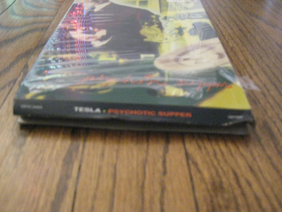 Tesla Psychotic Supper Longbox and cd-In Plastic Rare! Foto 4 de 4