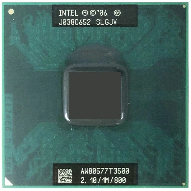 Intel Celeron T3500 SLGJV Dual Core Processor 2.1 GHz, Socket P, 35W CPU - Image 3 of 4