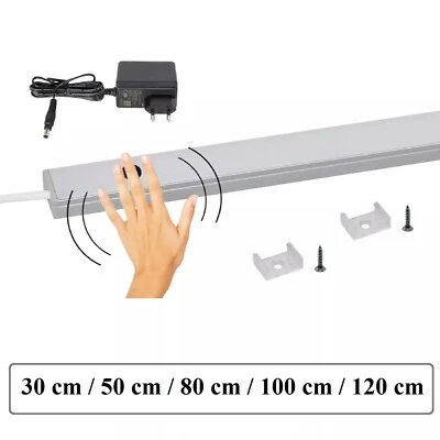 LED Unterbauleuchte 30 - 120 cm Neutralweiß 4000K Bewegungsmelder Licht Küche - Bild 1 von 4