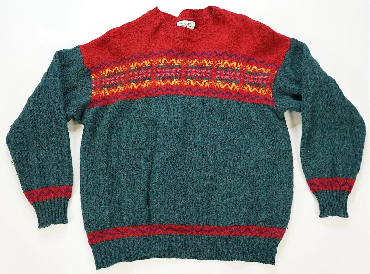 United colours of benetton jumper 90s 2025