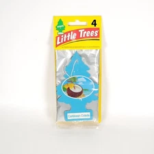 Little Trees Vent Wrap Air Freshener, Caribbean Colada, 4-Packs (4 Count) SEALED