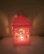 Halloween LED Hanging Jack O Lantern Orange Ghosts Light Up Lantern New